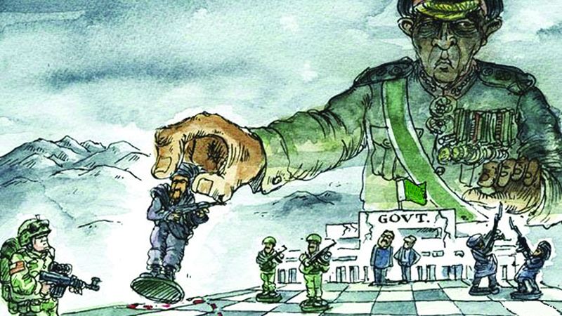 Ambitious generals, illegitimate power and upended politics